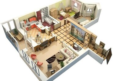 Дизайн 3-комнатной квартиры - блог компании АртСтройДом